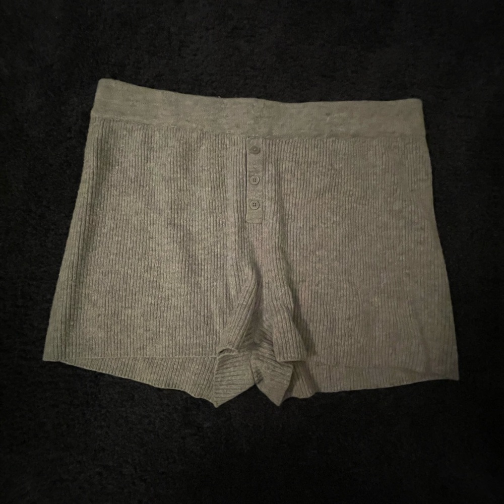 Aerie comfy gray sleep shorts